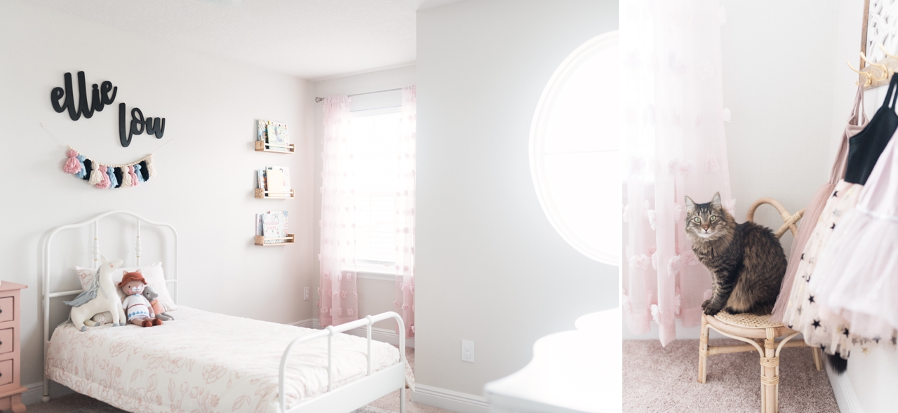 toddler room boho minimal