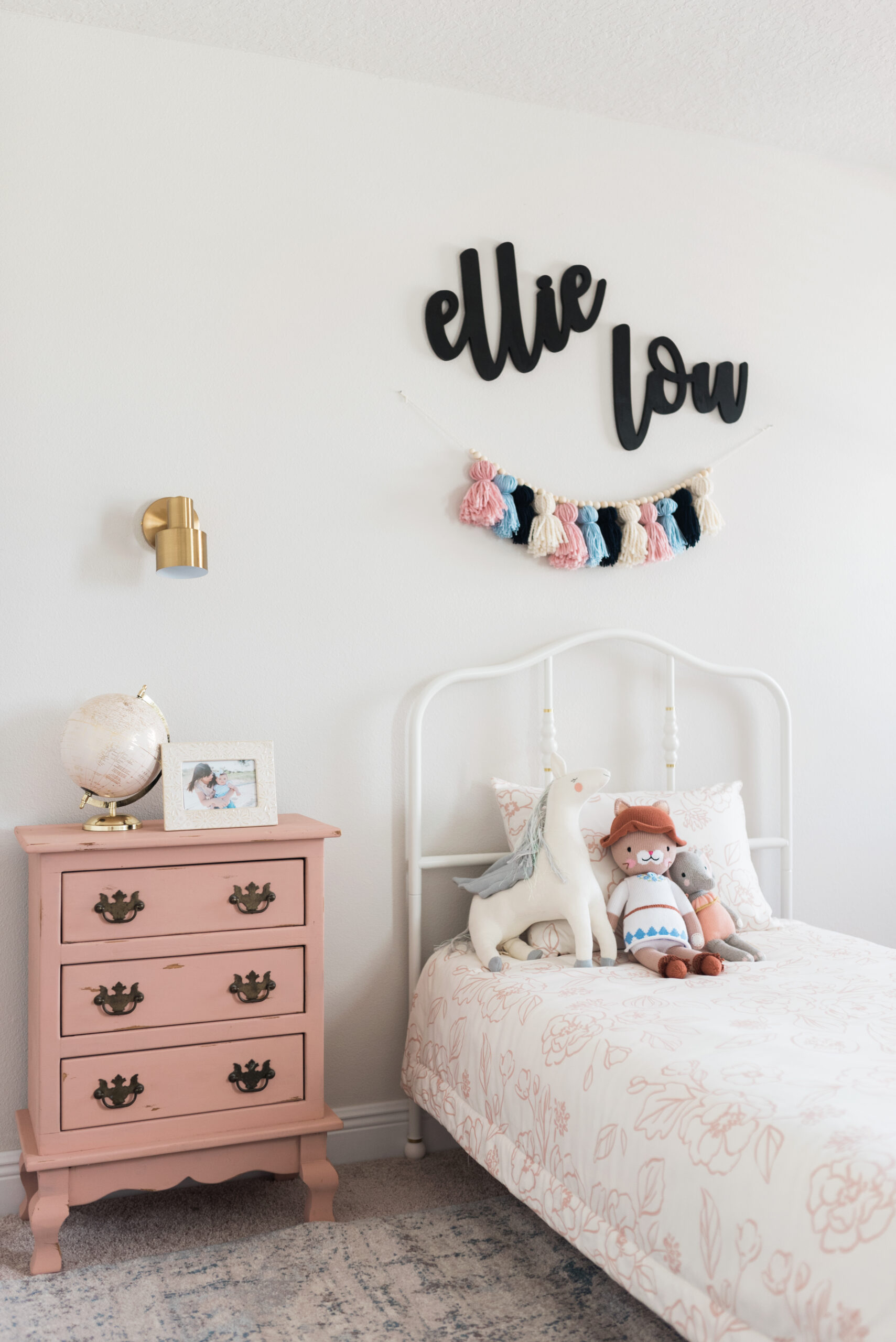 big girl bed room for toddlers