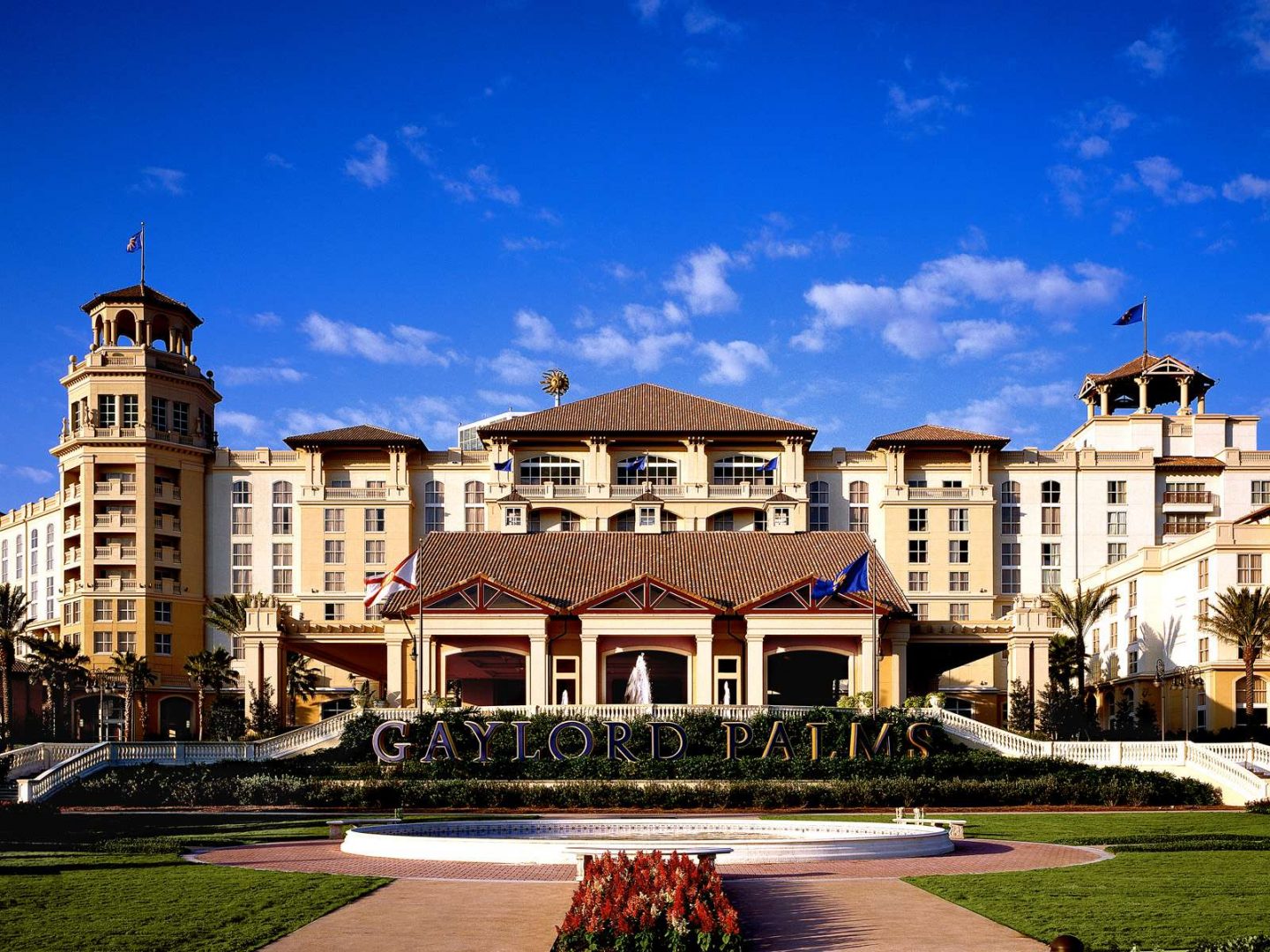 gaylord palms orlando resort located in kissimmee, florida