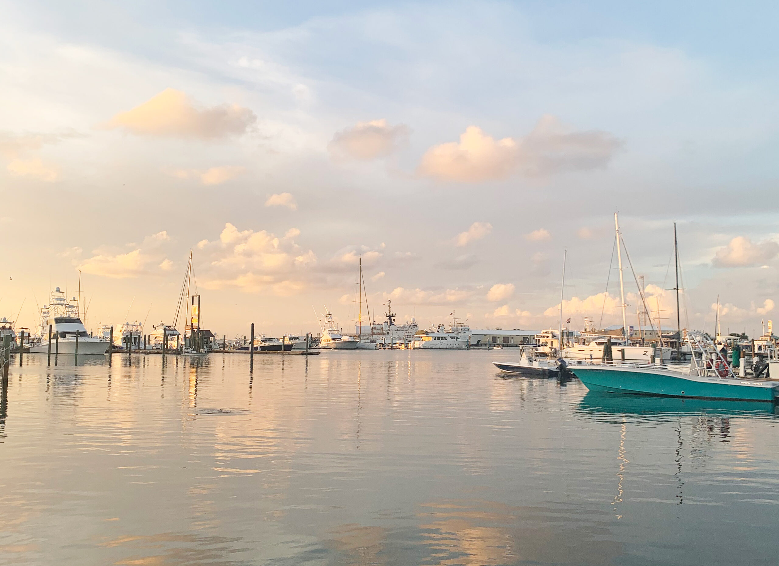 Sunset views on the atlantic at Key West Florida