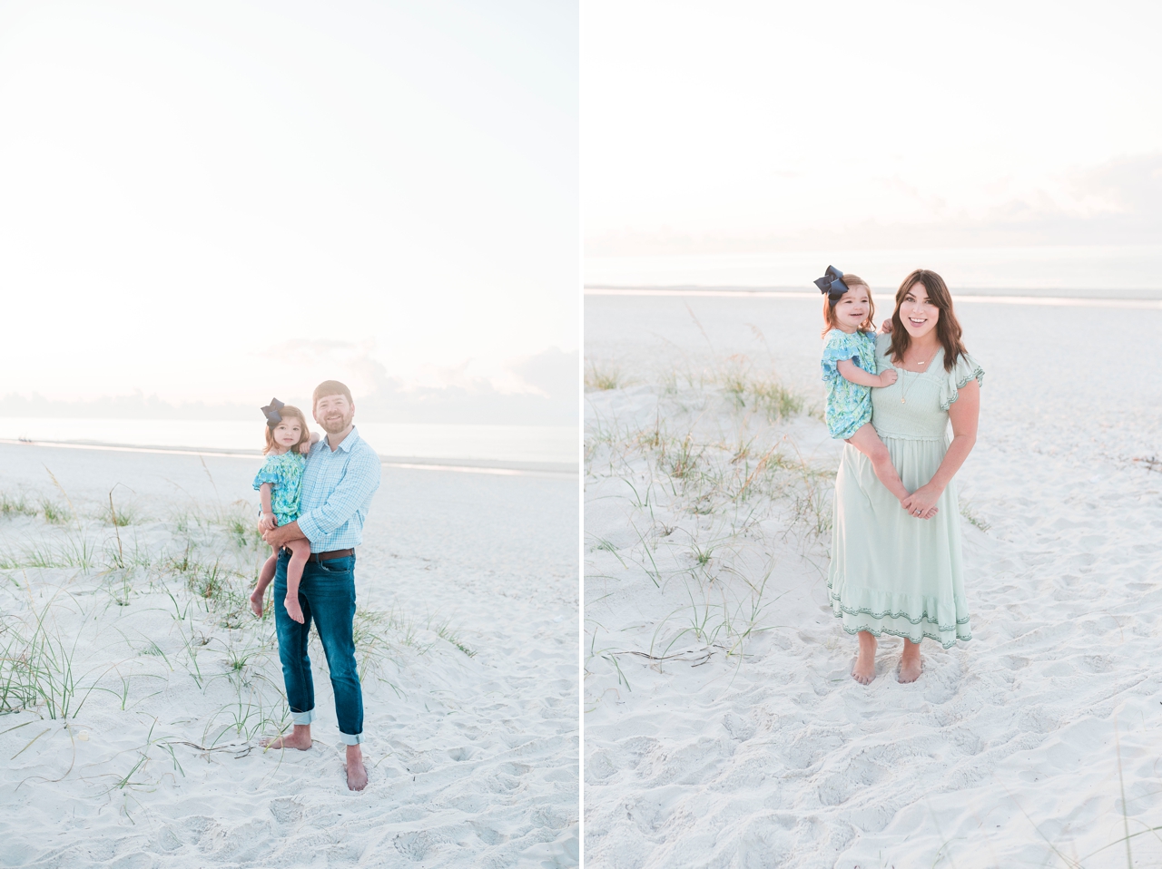 family photos of the naylors on gulf shores alabama