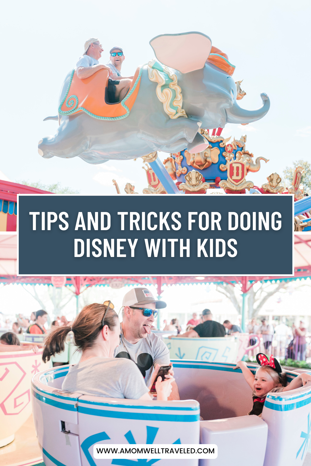 Pinerest Pin for tips and tricks for doing Disney with kids from an Disney amateur Orlando 