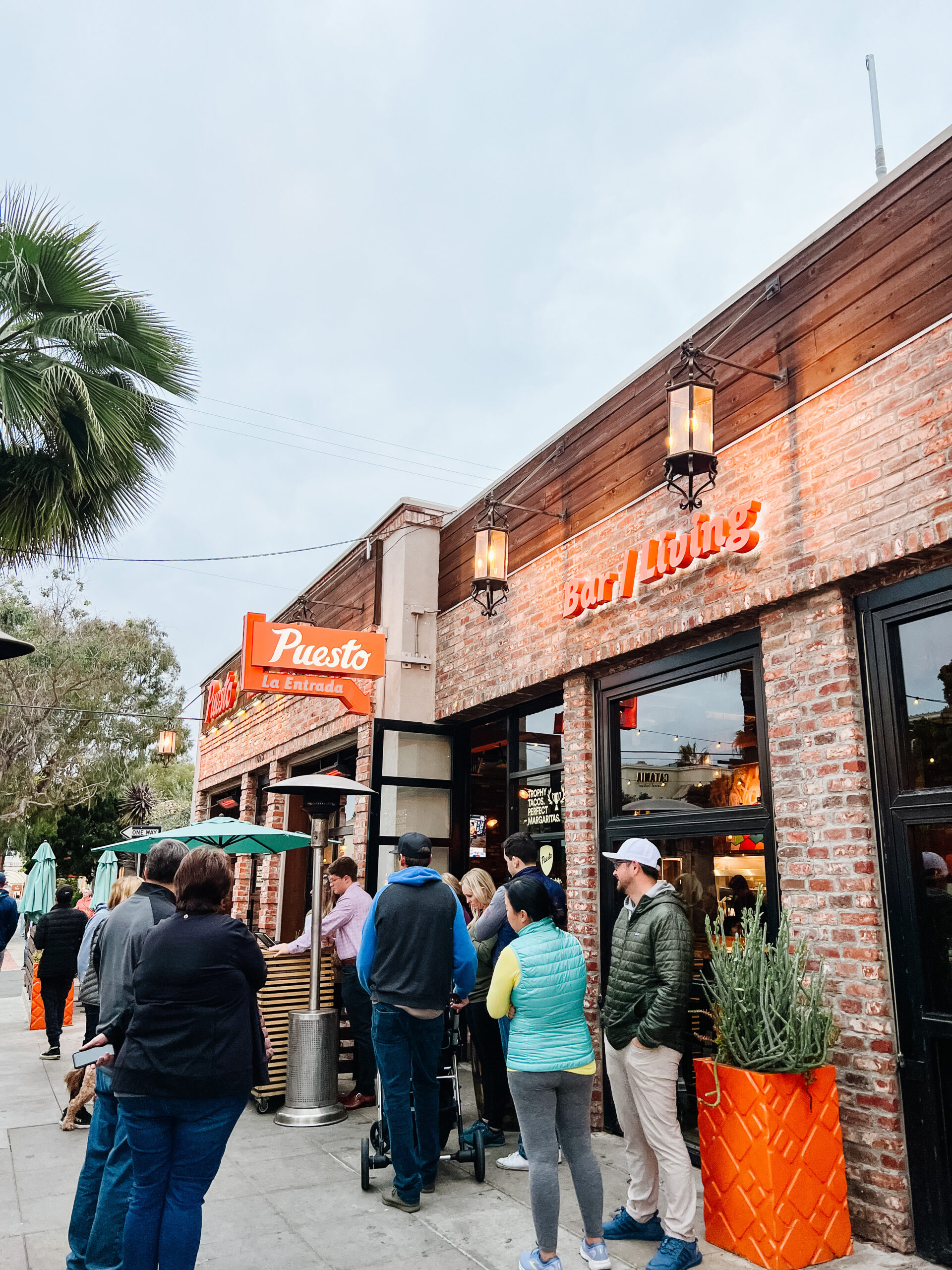 outside exterior of Puesto in La Jolla, California