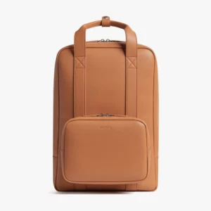 Metro Backpack from Monos Travel in camel brown
