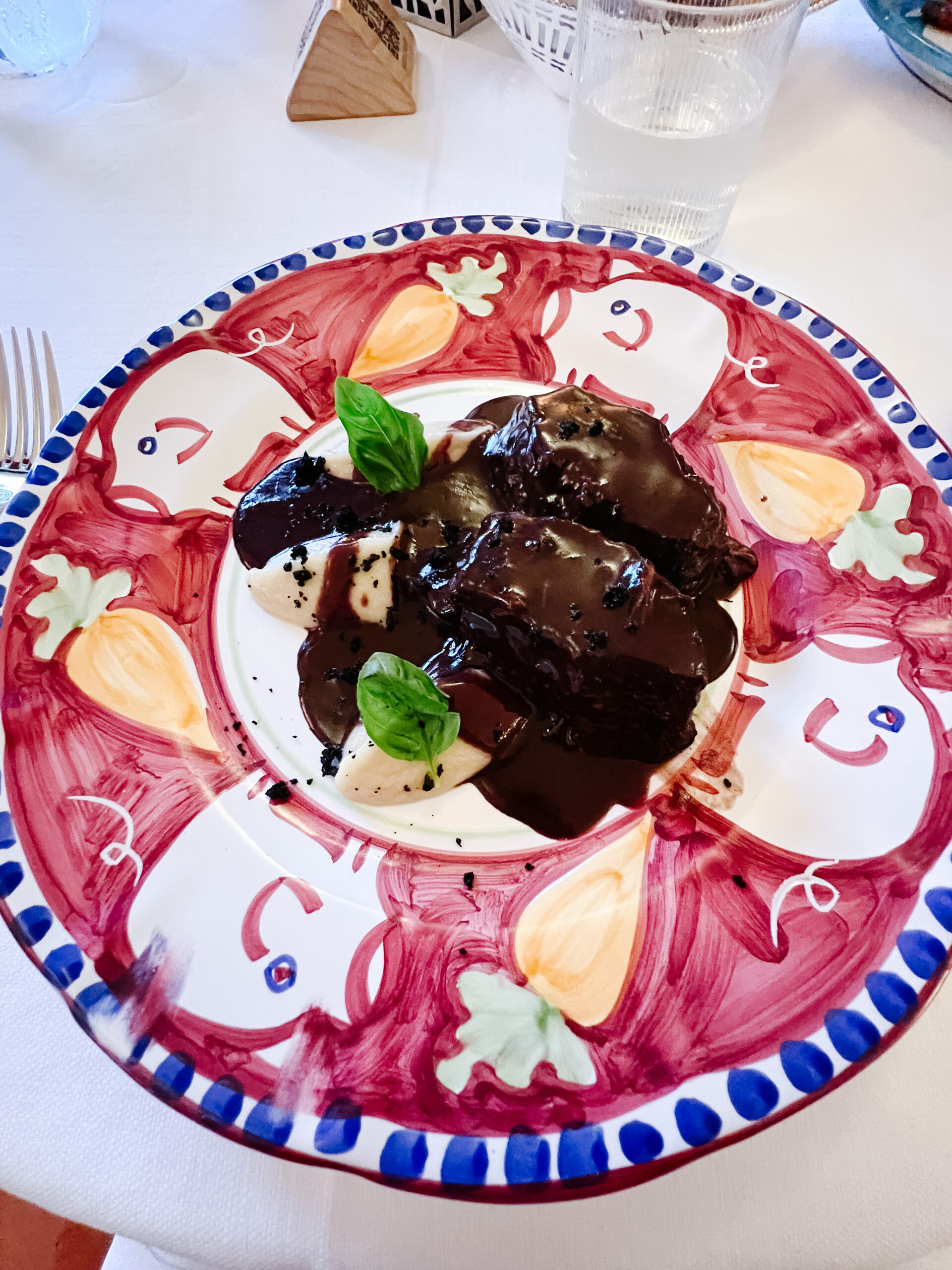 Beef at Il Tridente at hotel poseidon in positano