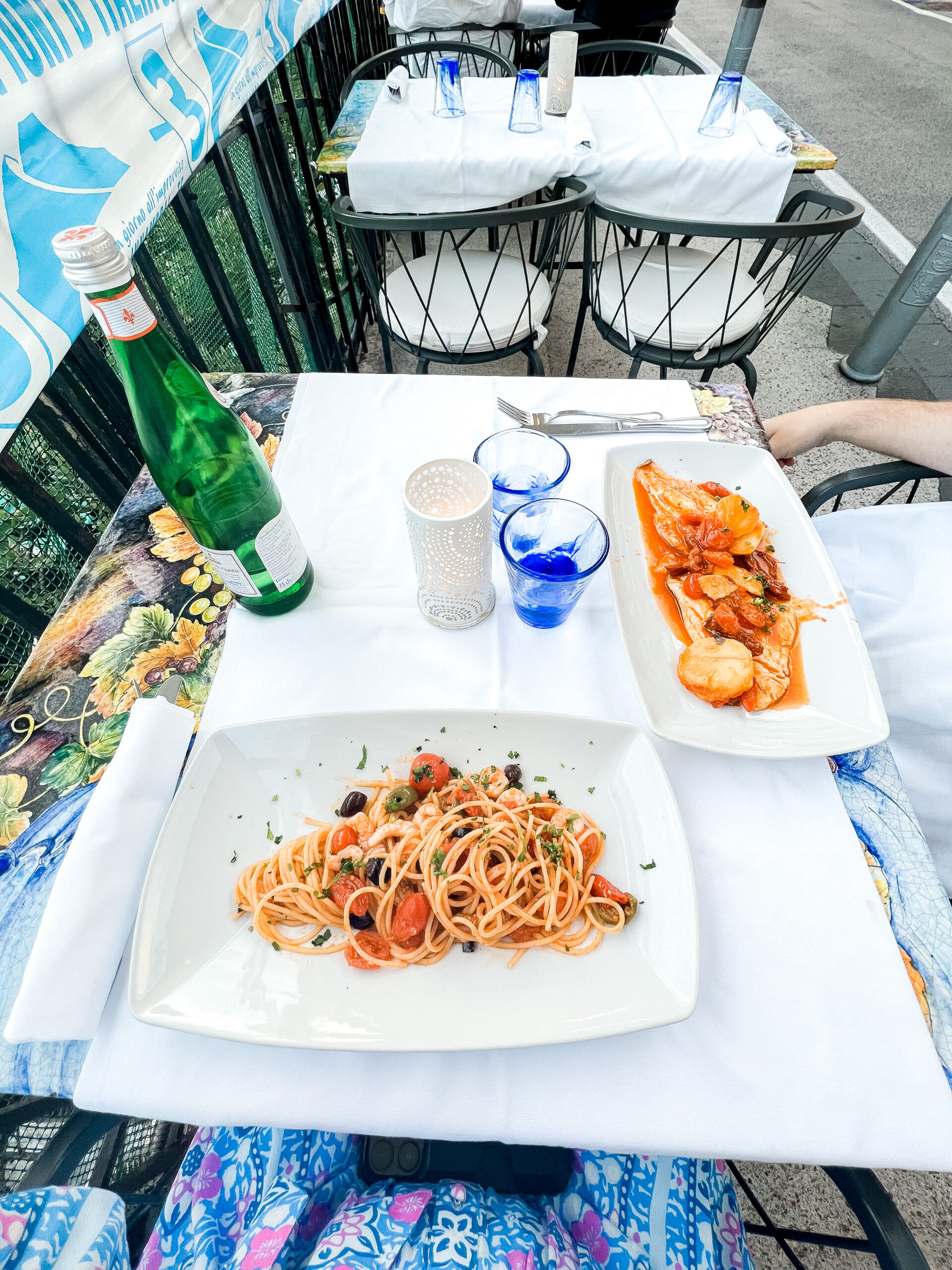 meals at ristorante bruno positano, 3 day positano itinerary 