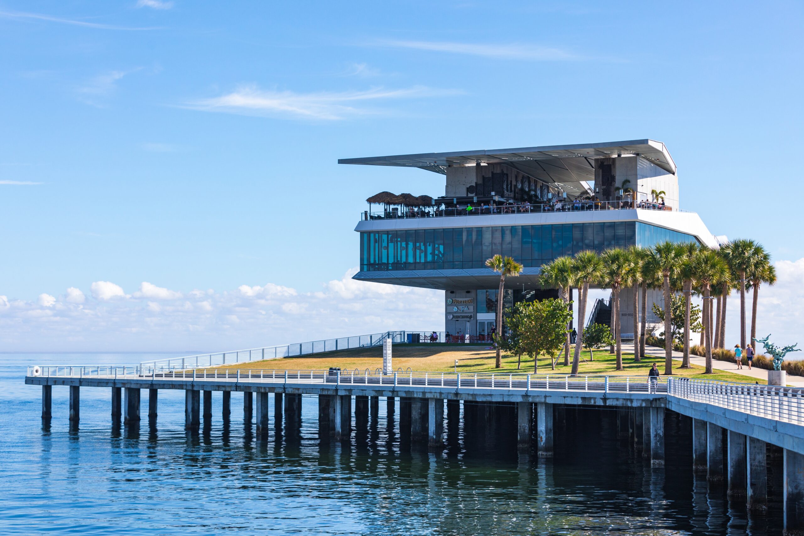 Saint Pete Pier/Saint Petersburg Pier Florida. Best Day Trips from Orlando for Couples and Families. 