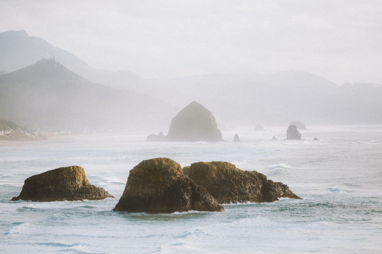 Canon Beach, Oregon--best family vacation destinations in the USA, photo by The Mandagies