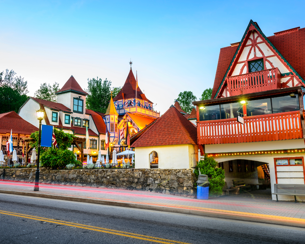 Buildings in Helen, Georgia, best family vacation destinations in the USA