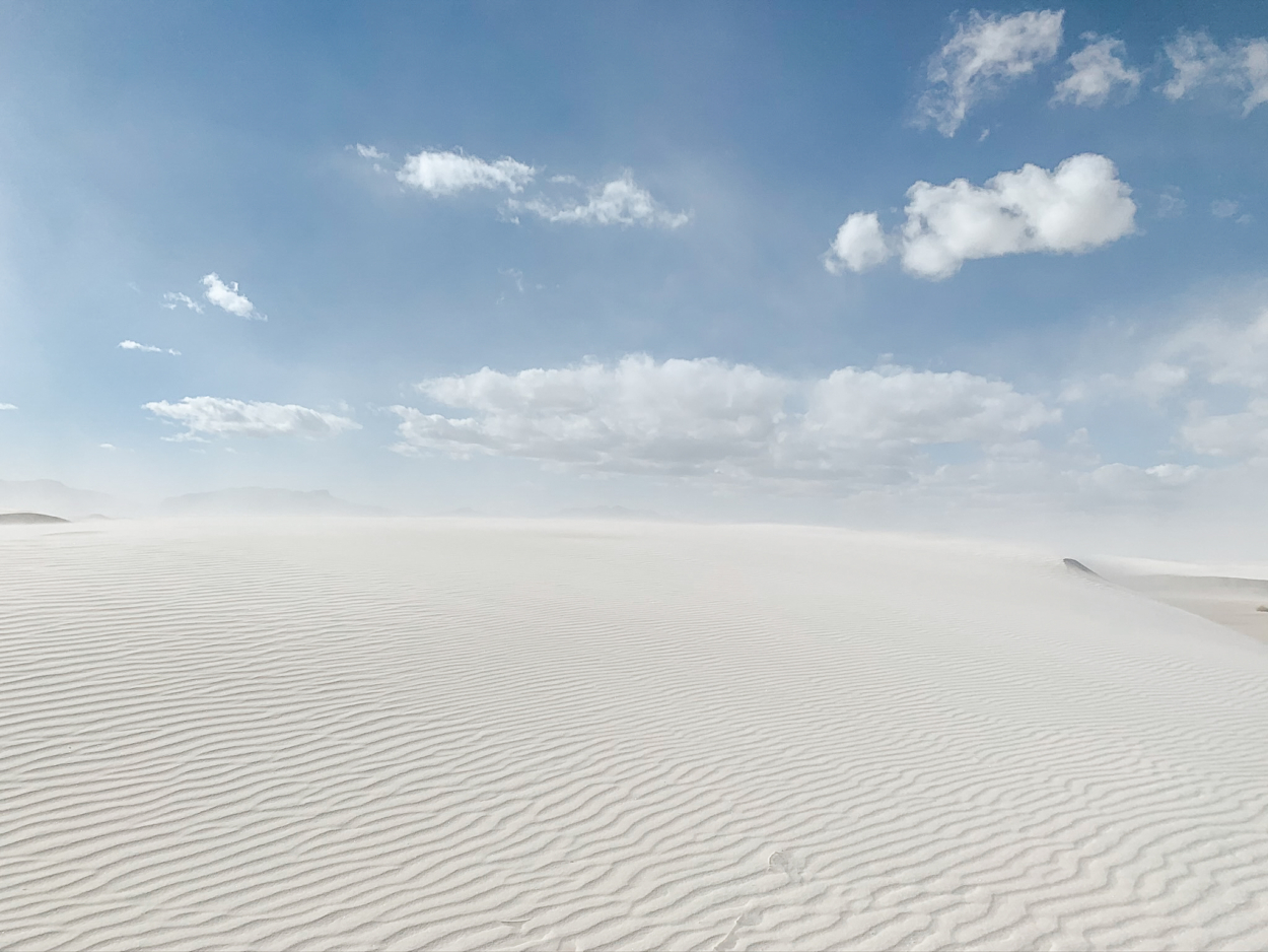 White Sands National Park in New Mexico, best family vacation destinations in USA, photo by Sabrina of USAdventure