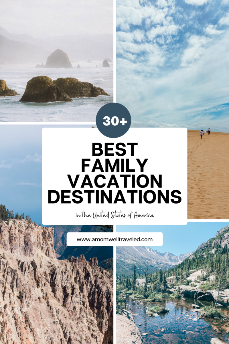 Best Family Vacation Destinations across the United States