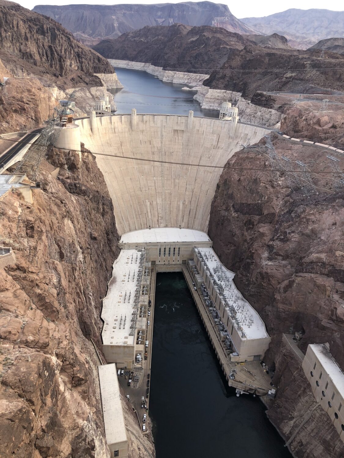 Hoover Dam near Las Vegas, photo by Tall Adventure Fam, best places for spring break for families