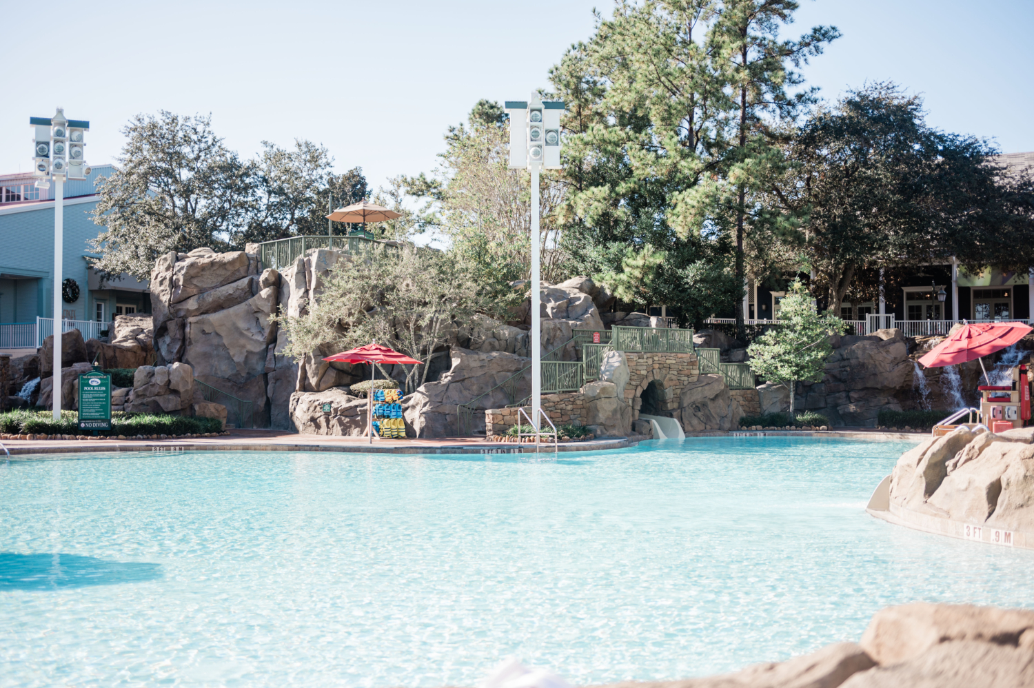 Rock Springs Pool at Disney's Saratoga Springs Resort