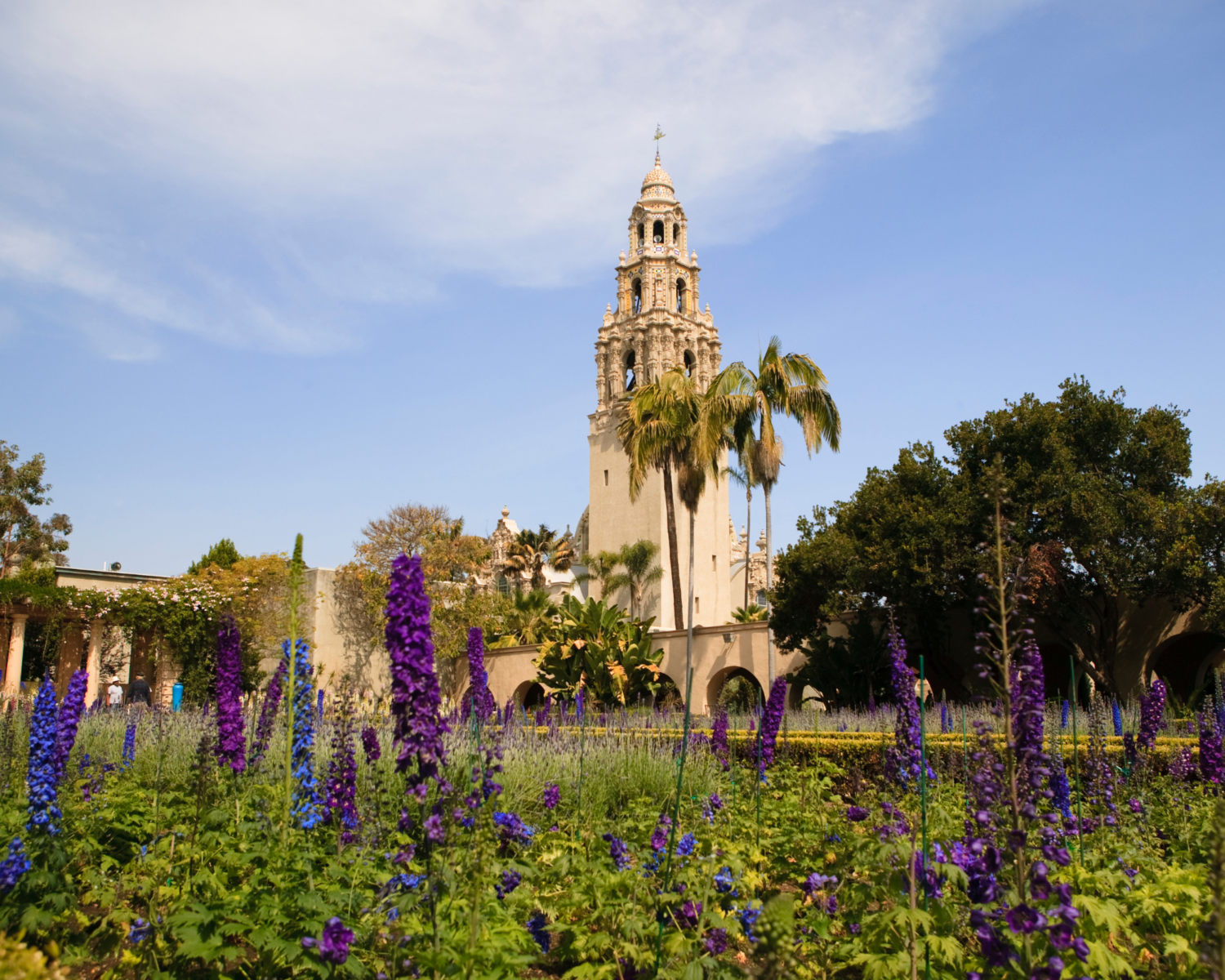 Balboa Park in San Diego--best places for spring break for families