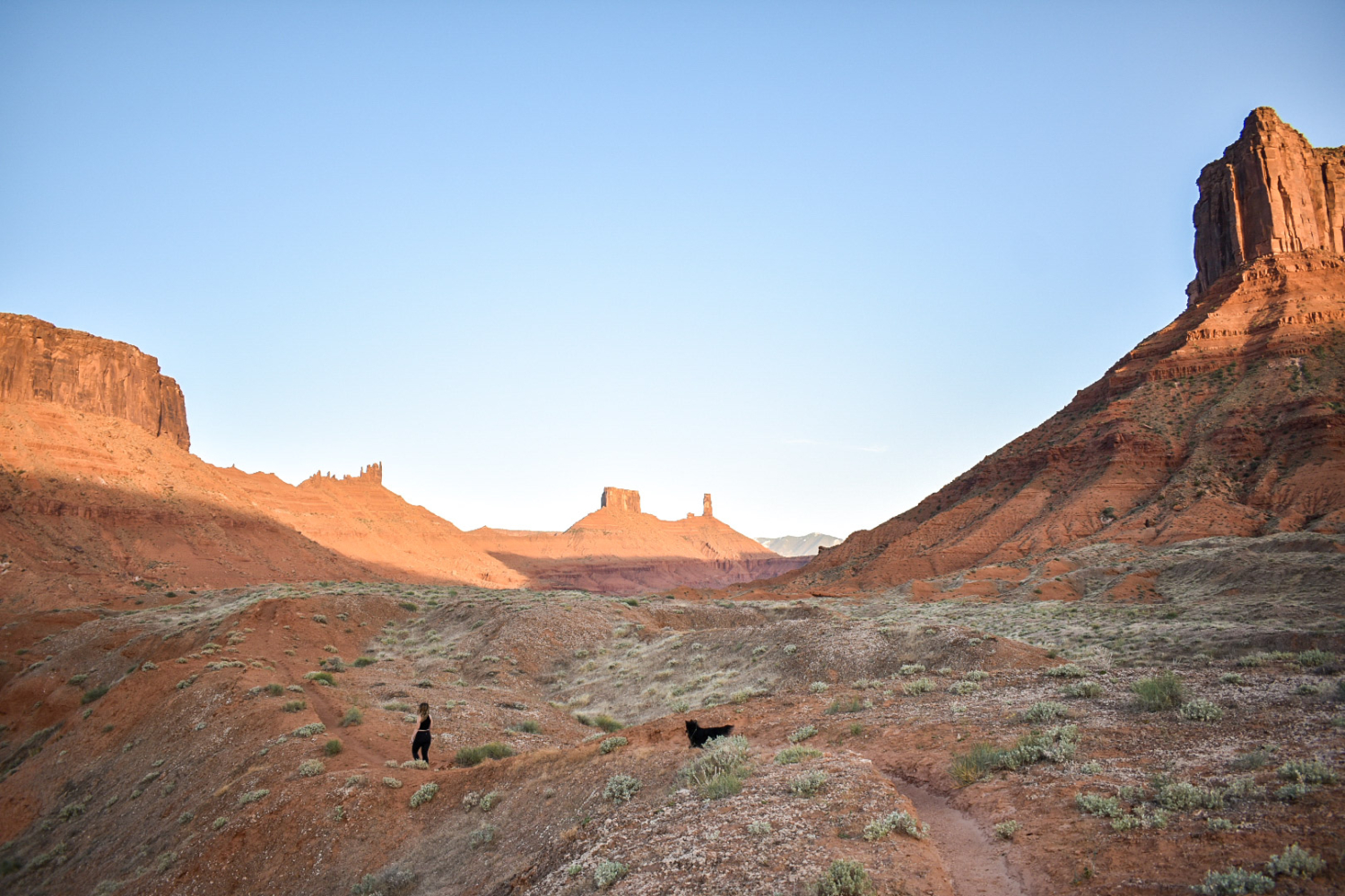 Moab, Utah--best places for spring break for families. Photo by Katie of Kate Outdoors