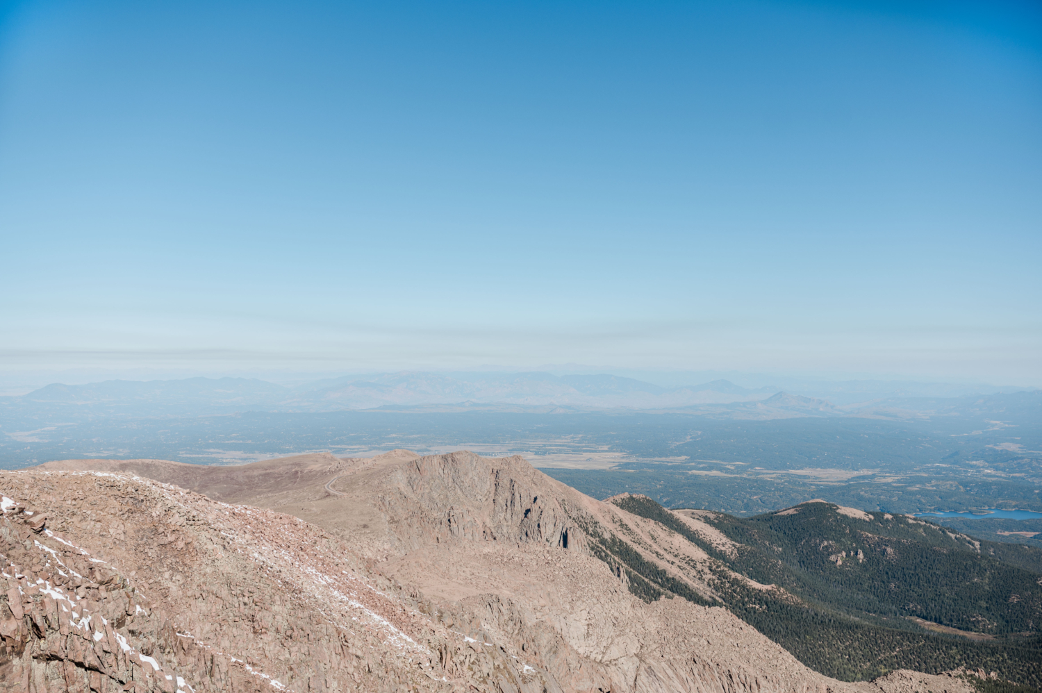 Views from the top of Pike's Peak Summit--best of Colorado Springs in two days, Colorado Springs Weekend Itinerary for Couples